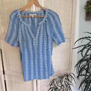 Loft shirt, size M. Lightly worn, great for work to dinner transition.